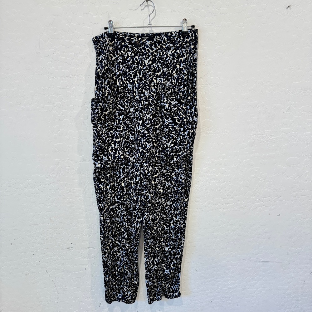 Scotch & Soda Patterned Joggers Womens Small Animal Print Pockets Casual